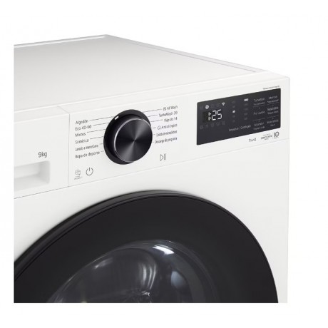 LG F4X5009TWB Πλυντήριο Ρούχων 9kg 1400 Στροφών
