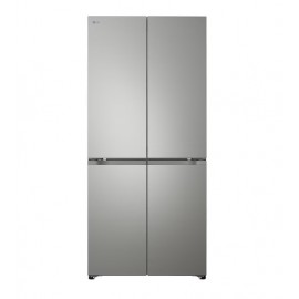LG GMBS30SDPY Ψυγείο Ντουλάπα 451lt Full No Frost 186cm Inox