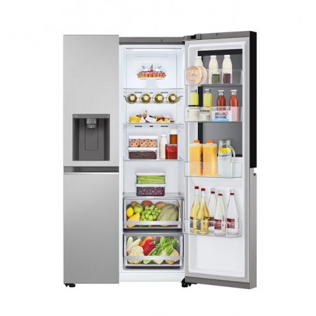 LG GSGV80PYLL Ντουλάπα Full No Frost Ασημί