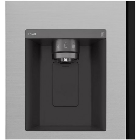 LG GSGV80PYLL Ντουλάπα Full No Frost Ασημί