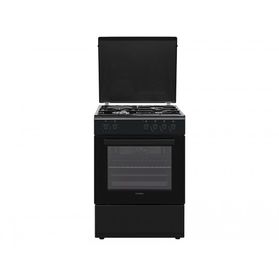 HYUNDAI HCGC26V-72631E/BL Κουζίνα Ηλεκτρική 65lt με Εστίες Αερίου & Ρεύματος 60cm HYUNDAI HCGC26V-72631E/BL Κουζίνα Ηλεκτρική 65lt με Εστίες Αερίου & Ρεύματος 60cm