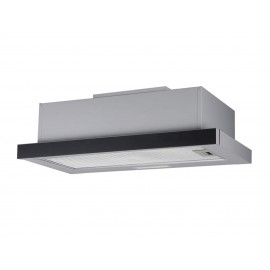HYUNDAI HHD26-TL7162GL Συρόμενος Απορροφητήρας 60cm με 2 Μοτέρ Inox