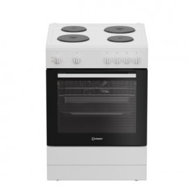 INDESIT I6E5KMW Ελεύθερη Κουζίνα με Εμαγιέ Εστίες 60cm