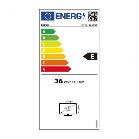 KYDOS K40GF22CQ00 Τηλεόραση 40" QLED