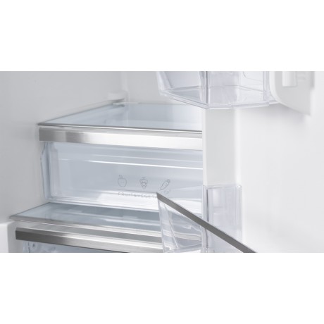INVENTOR PSD18860W Ψυγειοκαταψύκτης 188cm Inox