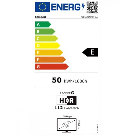 SAMSUNG Neo QLED 4K QE50QN70HAUXXH 50" Τηλεόραση SAMSUNG Neo QLED 4K QE50QN70HAUXXH 50" Τηλεόραση