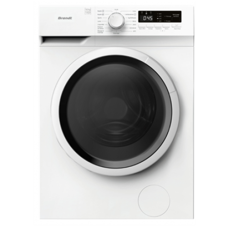 BRANDT WFB503QWG Πλυντήριο Ρούχων 10kg 1400 Στροφών BRANDT WFB503QWG Πλυντήριο Ρούχων 10kg 1400 Στροφών