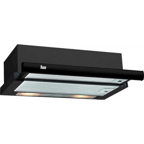 Teka TL 6310 Black Συρόμενος Απορροφητήρας 60cm  