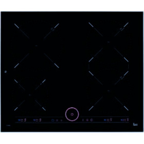 Teka IT 6450 iKnob Αυτόνομη Επαγωγική Εστία 60,5 Cm Αναγνώριση Σκεύους, Μαύρο  