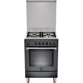 La Germania AM6 4C 61 C NE T Americana 4 εστίες αερίου - φούρνος ηλεκτρικός 