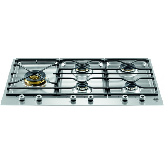 Bertazzoni PM36 5 S0X Εστία 90cm Inox με 5 Εστίες Αερίου  