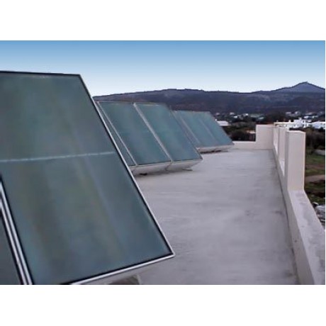 Sole Alpha III Compact Ηλιακός Θερμοσίφωνας 200 λίτρων Glass Διπλής Ενέργειας με 2.2τ.μ. Συλλέκτη